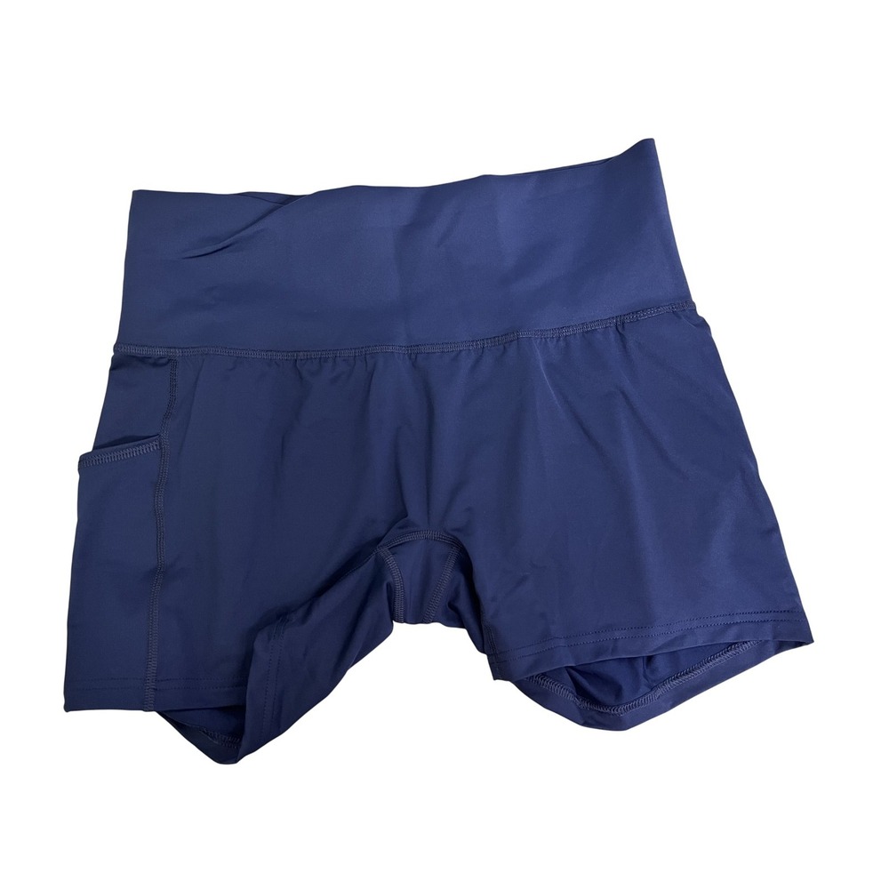 Adidas Swim Shorts Mens Large Navy Blue Athletic Quick Dry Pockets JC9249 AD4001